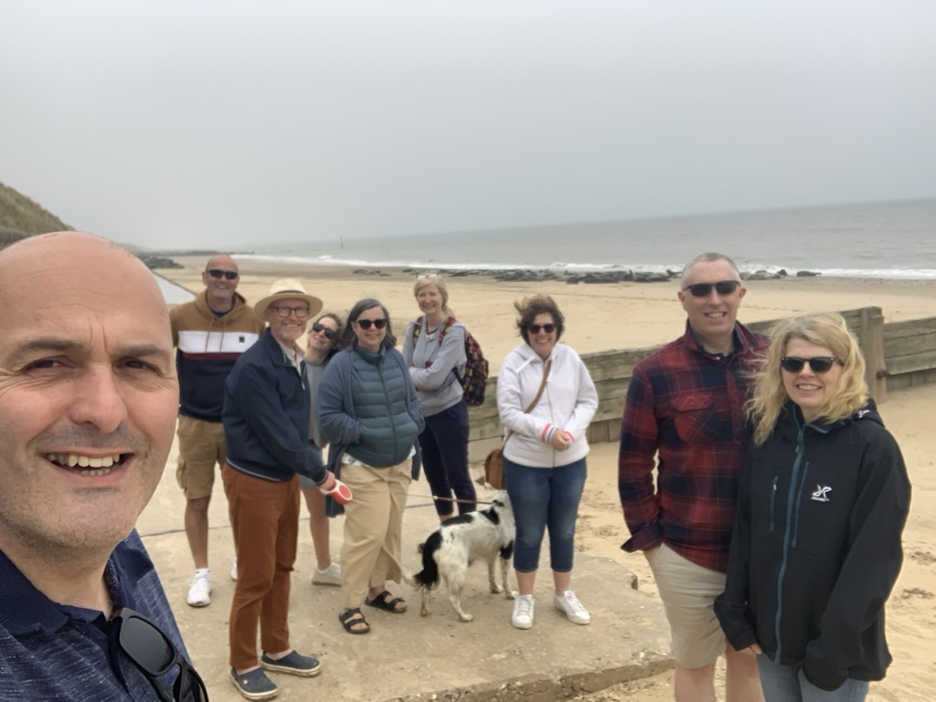 Connect Church members together at the beach
